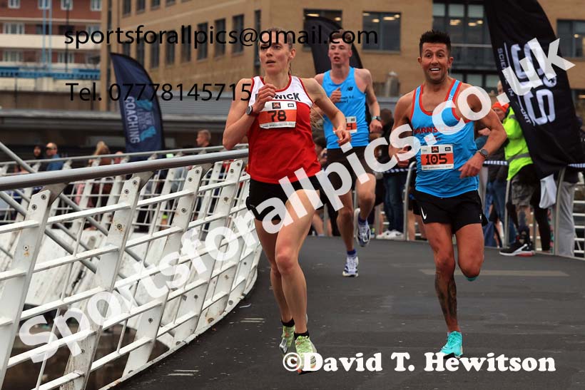 The 2025 Quayside 5k, Newcastle-Gateshead, Wednesday, April 23rd. Photo: David T. Hewitson/Sports for All Pics